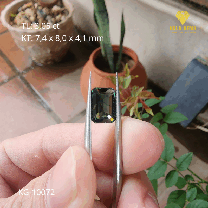 Sapphire xanh tự nhiên KG-10072