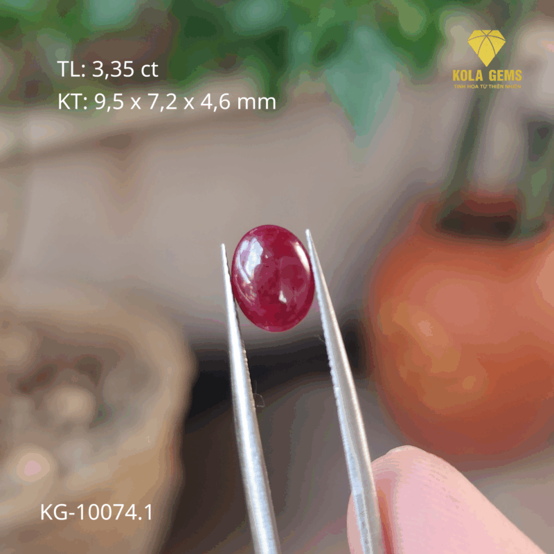 Ruby  Đỏ HồngTự Nhiên KG-10074.1