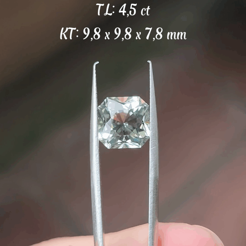 Prasiolite Xanh Lục Nhạt Tự Nhiên Tự Nhiên L94.1.3