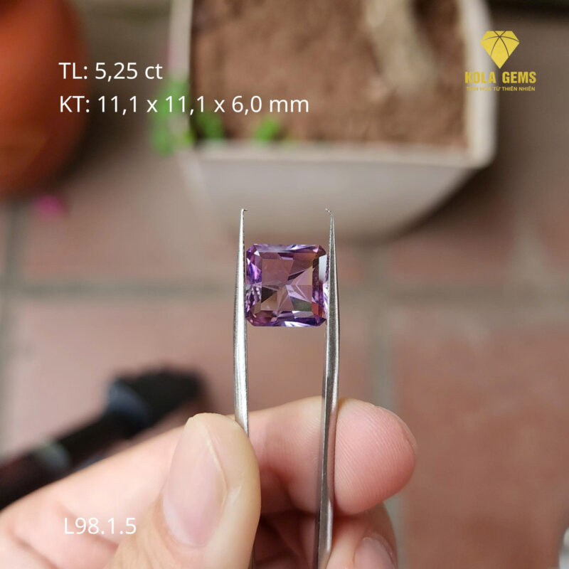 Ametrine Vàng Tím Tự Nhiên L98.1.5