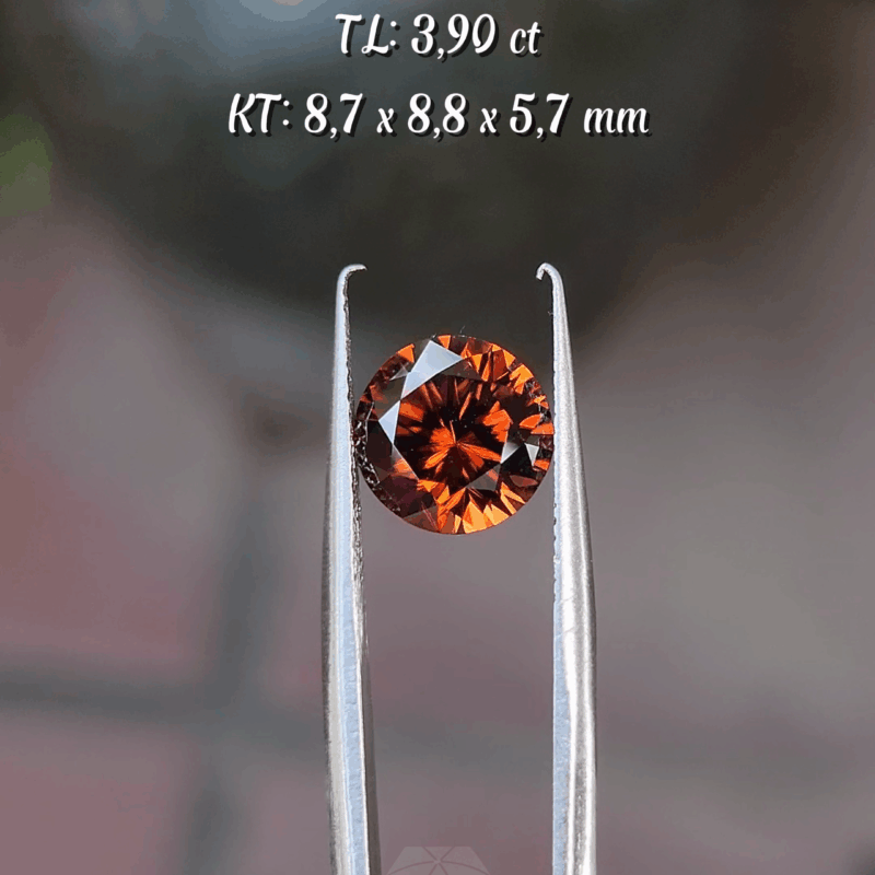 Zircon Nâu CamTự Nhiên KG-100101